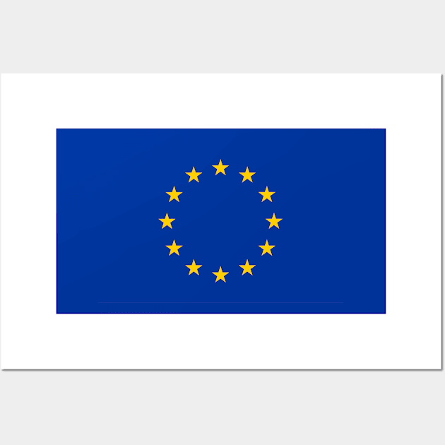 european flag Wall Art by ghjura